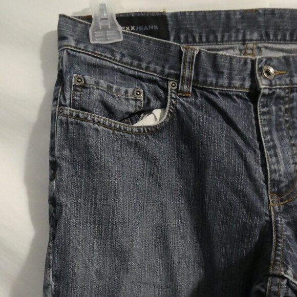 MEXX JEANS | size 48 | Classic Blue Denim - Jeans | 100% Cotton - Picture 3 of 16